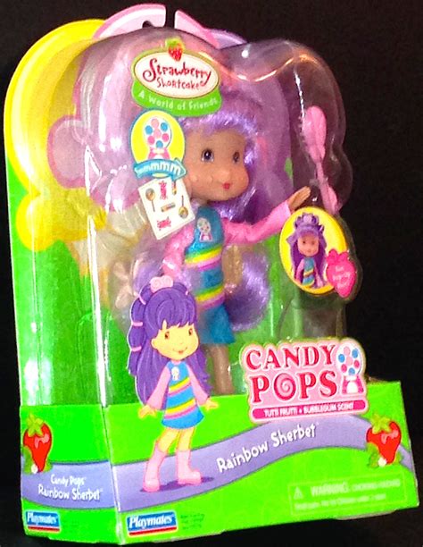 Candy Pops Rainbow Sherbet Doll Strawberry Shortcake Friend