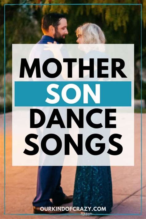 Unikke Mother Son Dance Songs Optimistisk Moderne Og Klassisk