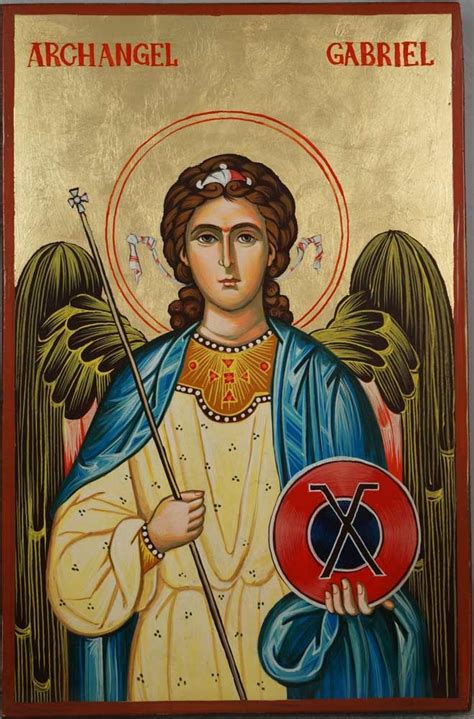 St Archangel Gabriel Orthodox Icon Blessedmart Archangel Gabriel