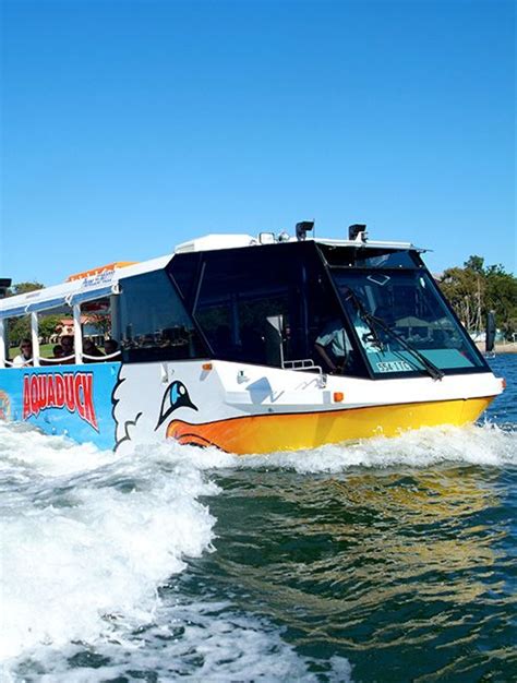 Aquaduck Gold Coast Duck Bus City Tour Surfers Paradise Airlie Beach Australia Vacation