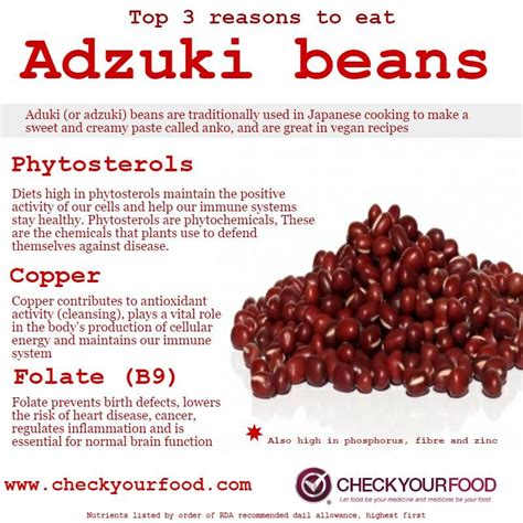 the health benefits of adzuki beans check your food vegan nutrition health and nutrition