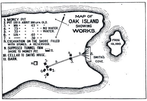 Treasure Prospectus Oak Island Money Pit Nova Scotia Oak