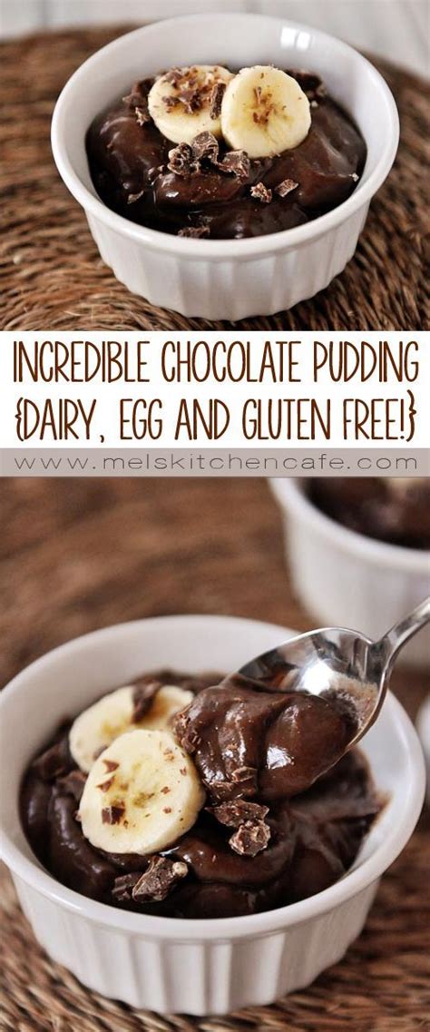 Safe ways to sweeten the day for people with food allergies some twelve million americans suffer serious allergic reactions to nuts, dairy, glutens, and other common foods typically found in desserts. Incredible Chocolate Pudding (Dairy and Egg Free) | Recipe | Vegan chocolate pudding, Dairy free ...