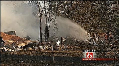 Fires Started By Farm Equipment Destroy Structures In Mayes County