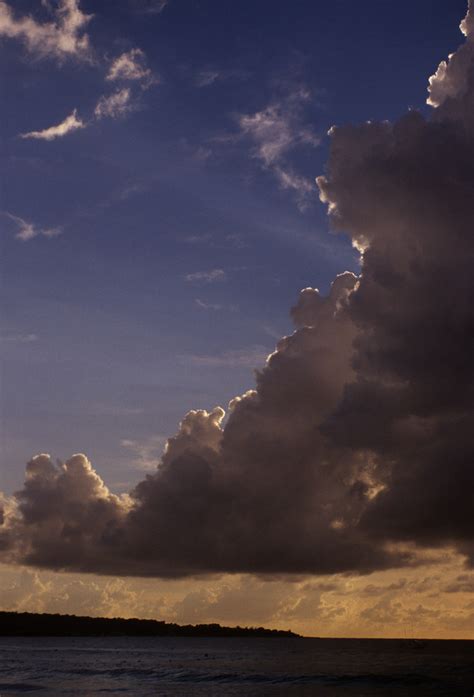 Cumulus Jamaica Part Of That Same Storm System Negril J