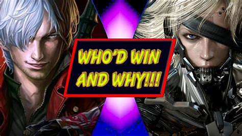 Dante Vs Raiden Devil May Cry Vs Metal Gear Whod Win And Why