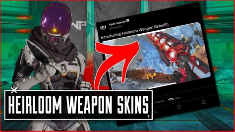 Mythic Heirloom Weapon Skins Coming To Apex Legends In Season Eclipse YouTube