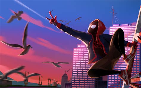 X Spider Man Into The Spider Verse Art K Hd K Wallpapers Images Backgrounds Photos