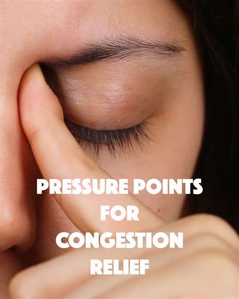 These 8 Pressure Points Will Help You Relieve Congestion Remedy For
