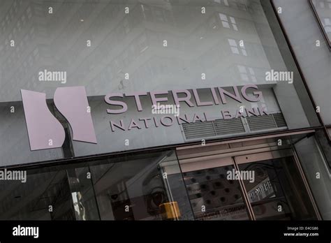 A Sterling National Bank Branch Is Pictured In The New York City