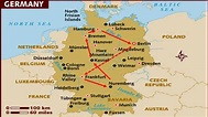 Mapa de Colonia - Guia de Alemania