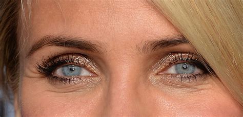 Cameron Diaz Might Have Found The Exact Perfect Eyeshadow For Blue Eyes