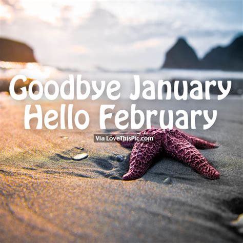 Goodbye January Hello February Pictures Photos And
