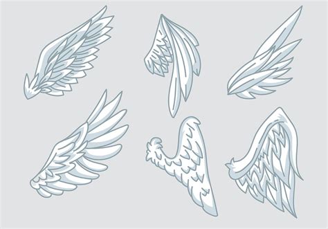 Angel Wings Vector Icons Angel Wings Drawing Wings Drawing Wings Sketch