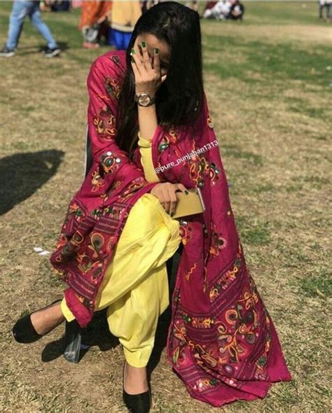 Pin By Anuj Panchal On Girly Photography In 2023 Combination Dresses Phulkari Suit Punjabi Girls