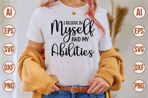 I Believe In Myself And My Abilities Graphic By Creativemim2001