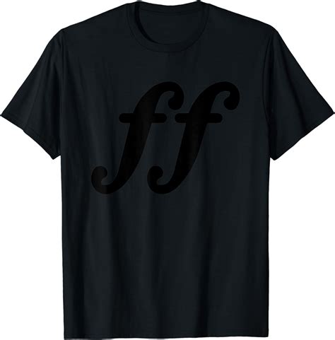 Fortissimo Ff Symbol Musical Note Music Sound Audio T Shirt Amazon