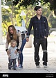 Tobey Maguire and his wife Jennifer Meyer with their son, Otis Tobias ...