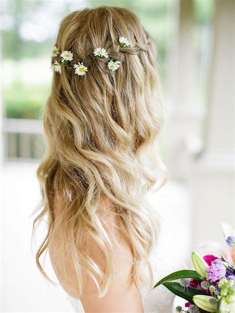 15 Half Up Wedding Hairstyles For Long Hair Wohh Wedding