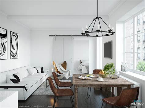 Modern Dining Room Designs Combined With Scandinavian Style Brings An