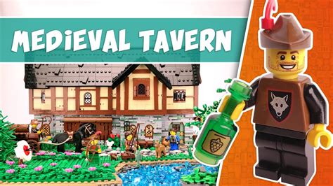 Lego 31120 medieval castle bruksanvisningen. LEGO Castle - Medieval Tavern MOC - YouTube
