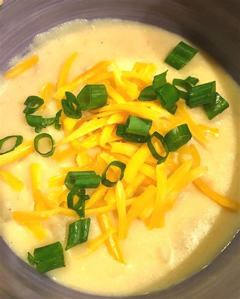 Crockpot Potato Cheddar Soup Fit Chef Chicago