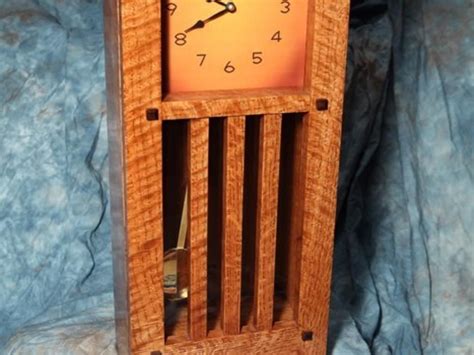 Mission Style Mantle Clock Craftlog Mantle Clock