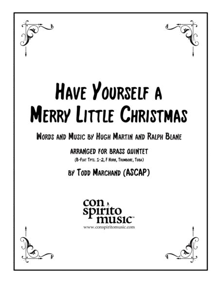 Have Yourself A Merry Little Christmas From Meet Me In St Louis Arr