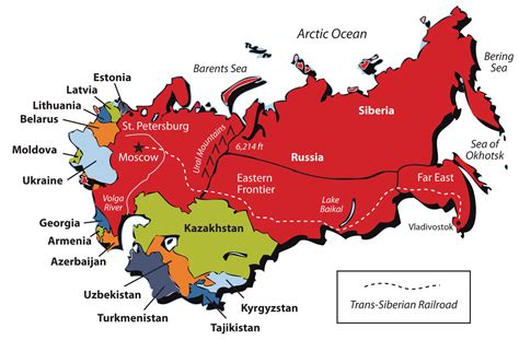 Карта ссср 1990 с республиками