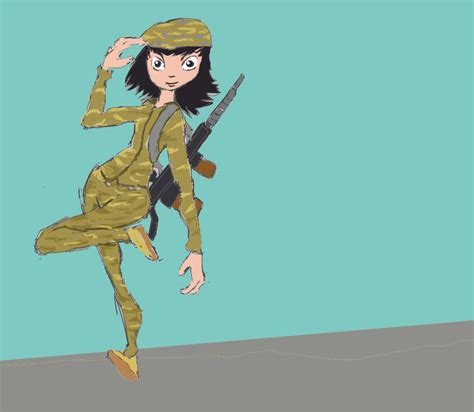 Army Girl By Harunamiya On Deviantart