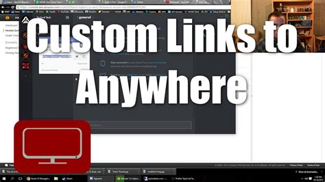 Create A Custom Link To Anywhere Youtube