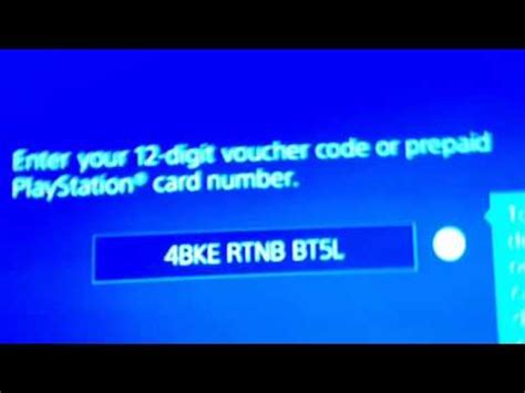Treat yourself to this free google play code or give the gift of play today. 2 part of redeem code for PS3 - YouTube