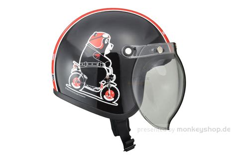 Honda Monkey Kumamon Edition Helm Schwarz Large