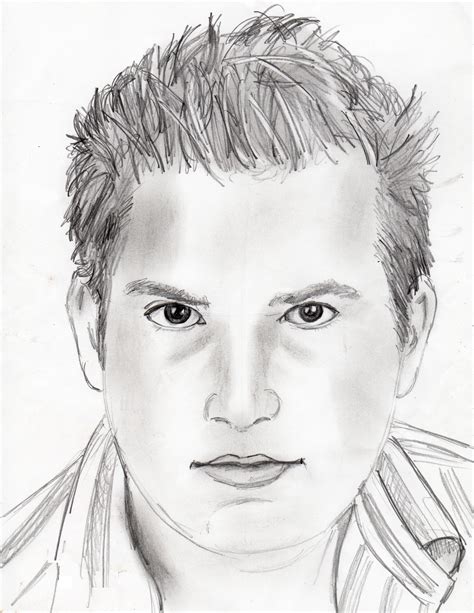 Man Sketch Boy Face Drawing Mundomomentaneo