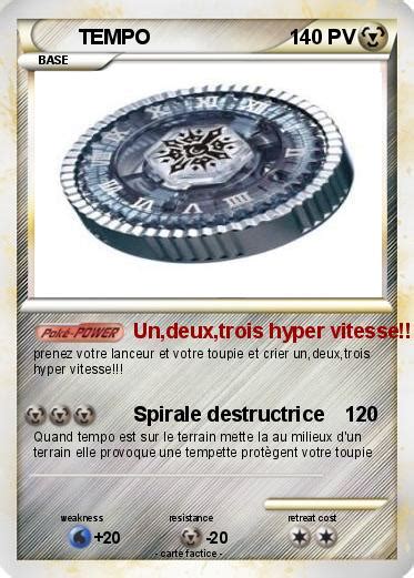 Pokémon Tempo 13 13 Undeuxtrois Hyper Vitesse Ma Carte Pokémon