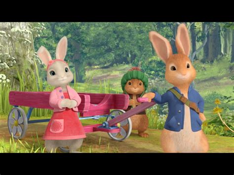 Peter Rabbit Lily Bobtail And Benjamin Bunny In The Second Season 2