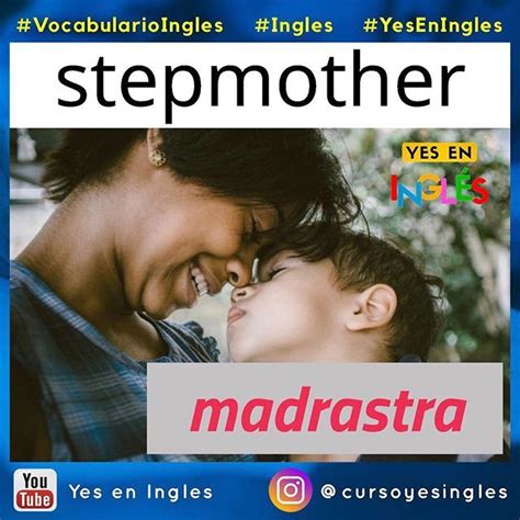 Stepmother Madrastra En Inglés Es La Palabra De Vocabulario De Esta