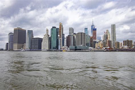 New York City Skyline Under Cloudy Sky 1241887 Stock Photo At Vecteezy