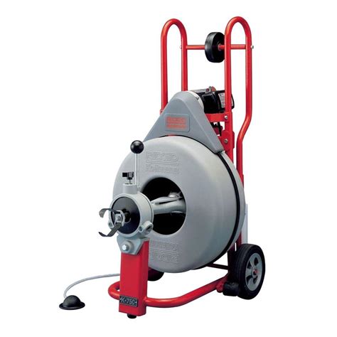 Ridgid 115 Volt K 50 Sectional Drain Cleaner Machine For 1 14 In To 4
