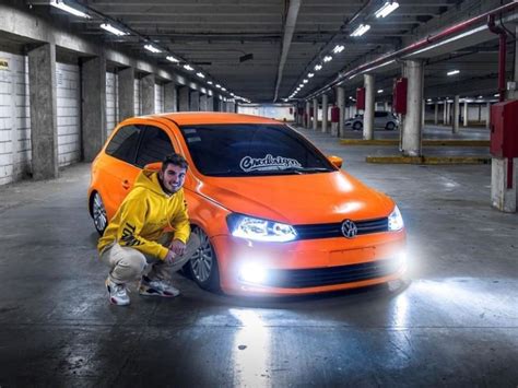 El Vw Gol Trend Tuneado Y Bajito Un Clásico Del Conurbano Lo Tiene