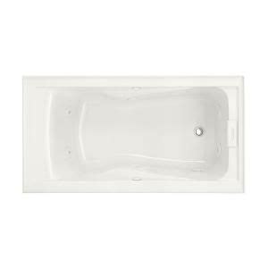 This acrylic freestanding whirlpool tub from woodbridge stands head and shoulders above its peers, due mainly to its 20 amazingly relaxing jets: American Standard EverClean 60 in. Acrylic Right Drain ...