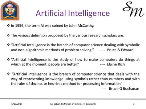Introduction Of Artificial Intelligence