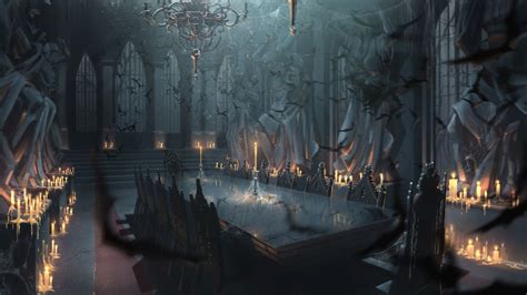 Draculas Dining Room Brendan Krause On Artstation At