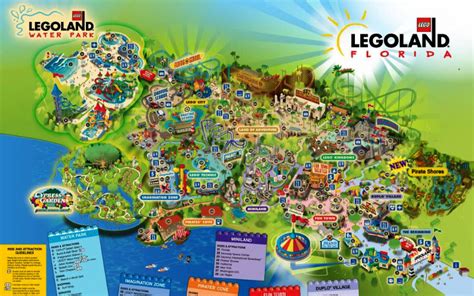Lego Land Flordia Legoland Map Meet The Magic