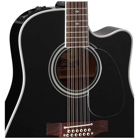 Takamine Legacy Series Acousticelectric 12 String Guitar Gloss Black