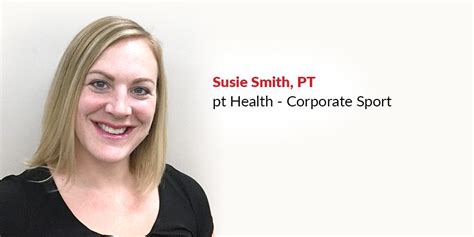 physiotherapist spotlight susie smith pt health