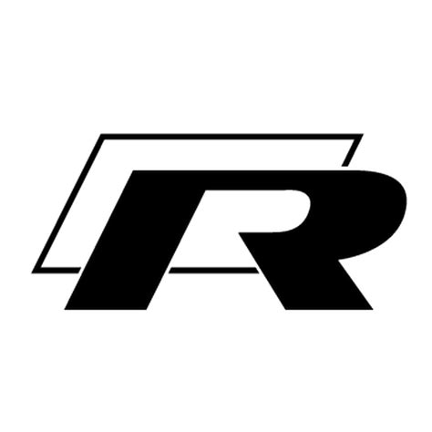 Sticker Vw R Generation Logo