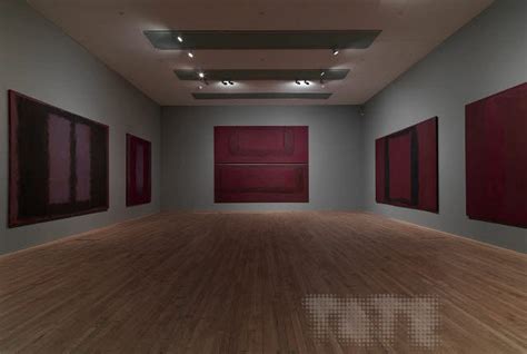 Rothko Room Tates Seagram Murals Display Tate Modern C2008 Mark
