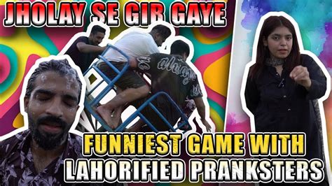Extreme Slippery Challenge With Lahorified Famous Pranksters Play Win Youtube