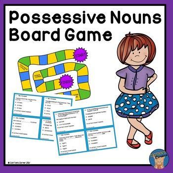 Possessive Nouns Games St Grade Possessive And Plural Noun Game
